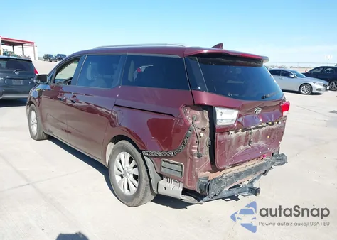2015 Kia Sedona Lx из США, поврежденный, VIN KNDMB5C18F6032973